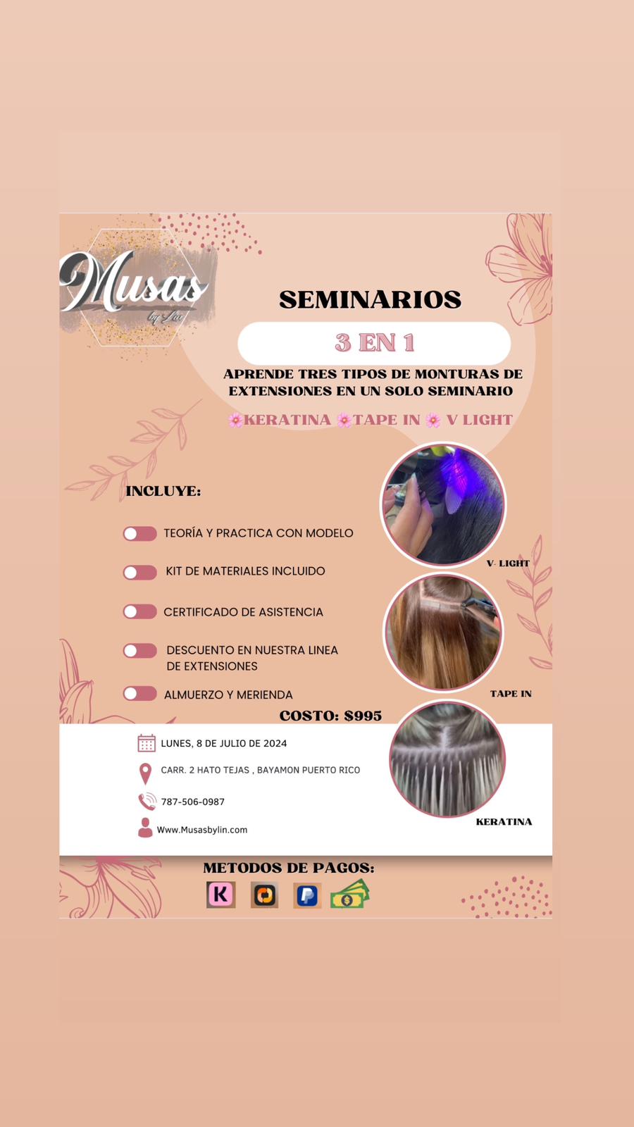 Seminarios 3 en 1 ( Pago total)
