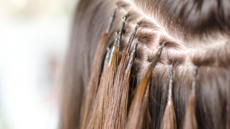 Extensiones de Keratina